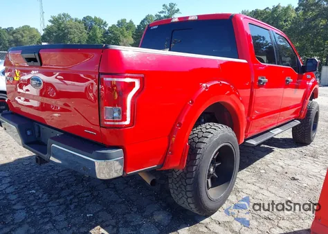 2015 Ford F150 Supercrew from USA, damaged, VIN 1FTEW1C82FKD03550